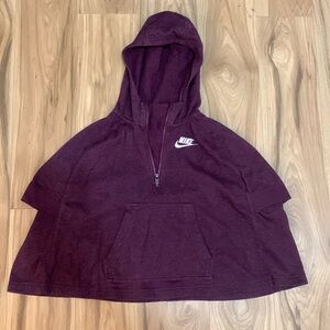 Nike swings poncho hoodie  youth